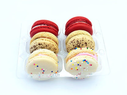 12 Pack Gluten free macarons. Birthday Collection - Macaron Centrale