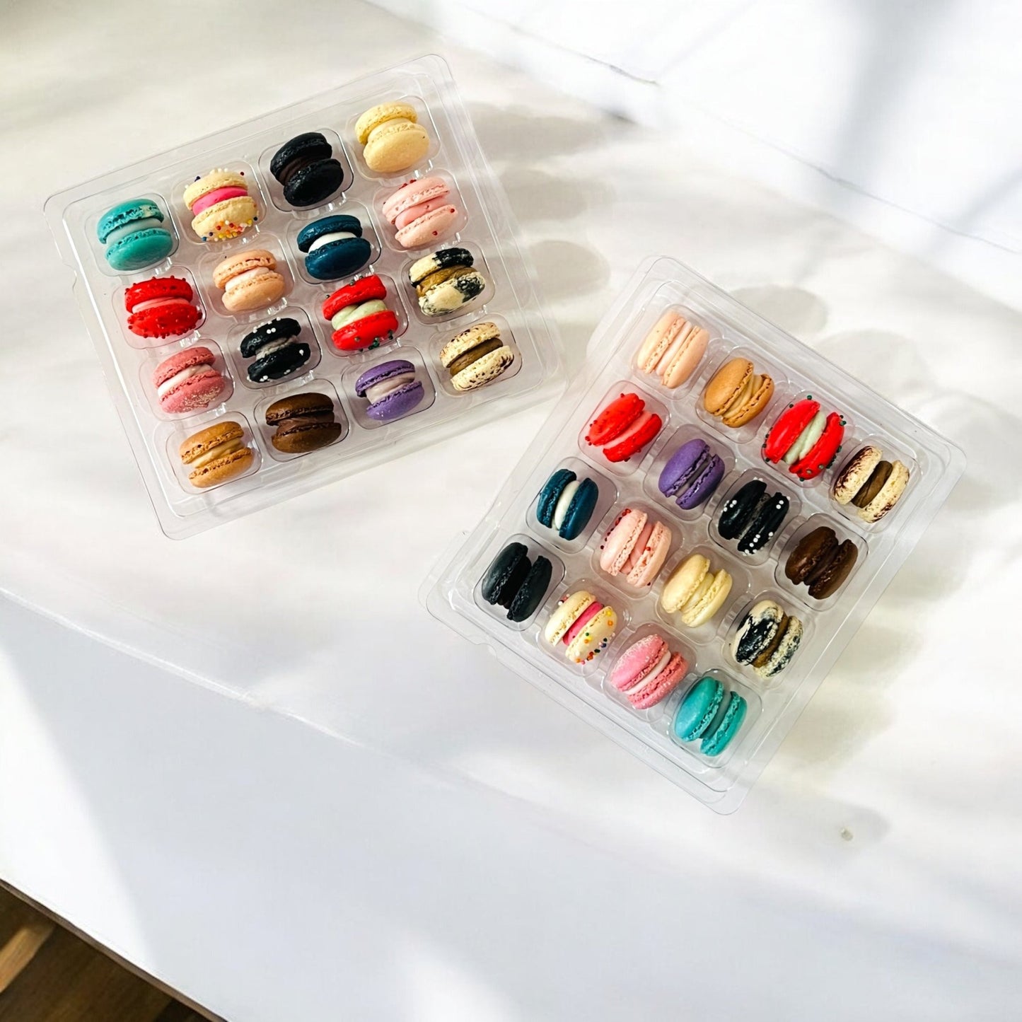 16 Pack | Surprise Me! Mini French Macarons - Cold Pack Included - Macaron Centrale