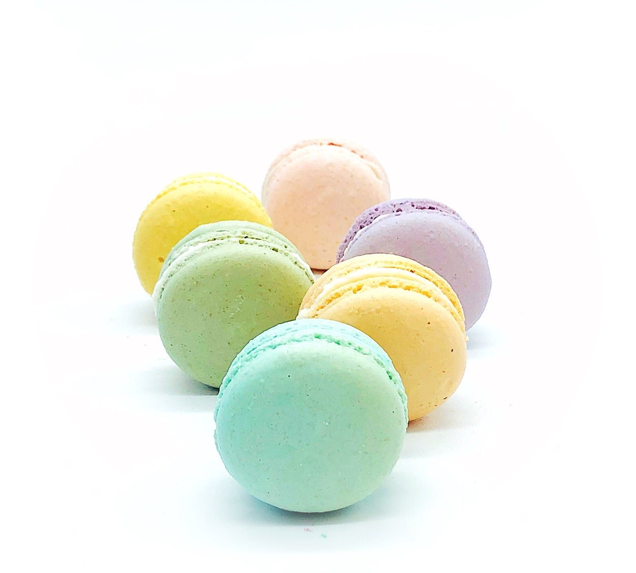 24 Pack Assorted Macaron, The Pastel Set | Great for any party, celebration. - Macaron Centrale