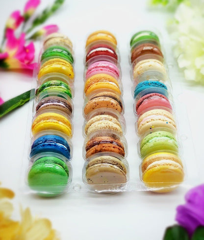 24 Pack | Surprise Me! French Macarons - Cold Pack Included - Macaron Centrale