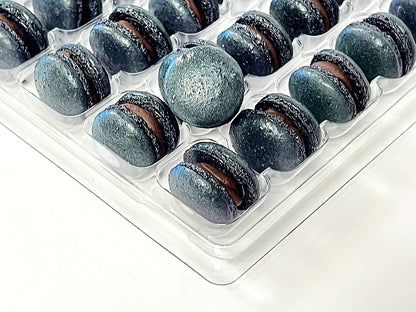 Espresso Mini Macarons - Perfect for Decorating Cupcakes, Cakes, Ice Cream, and More!