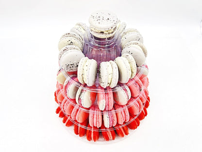 4 x 24 | Surprise Me! French Macaron (96 Assorted French Macaron) - Macaron Centrale