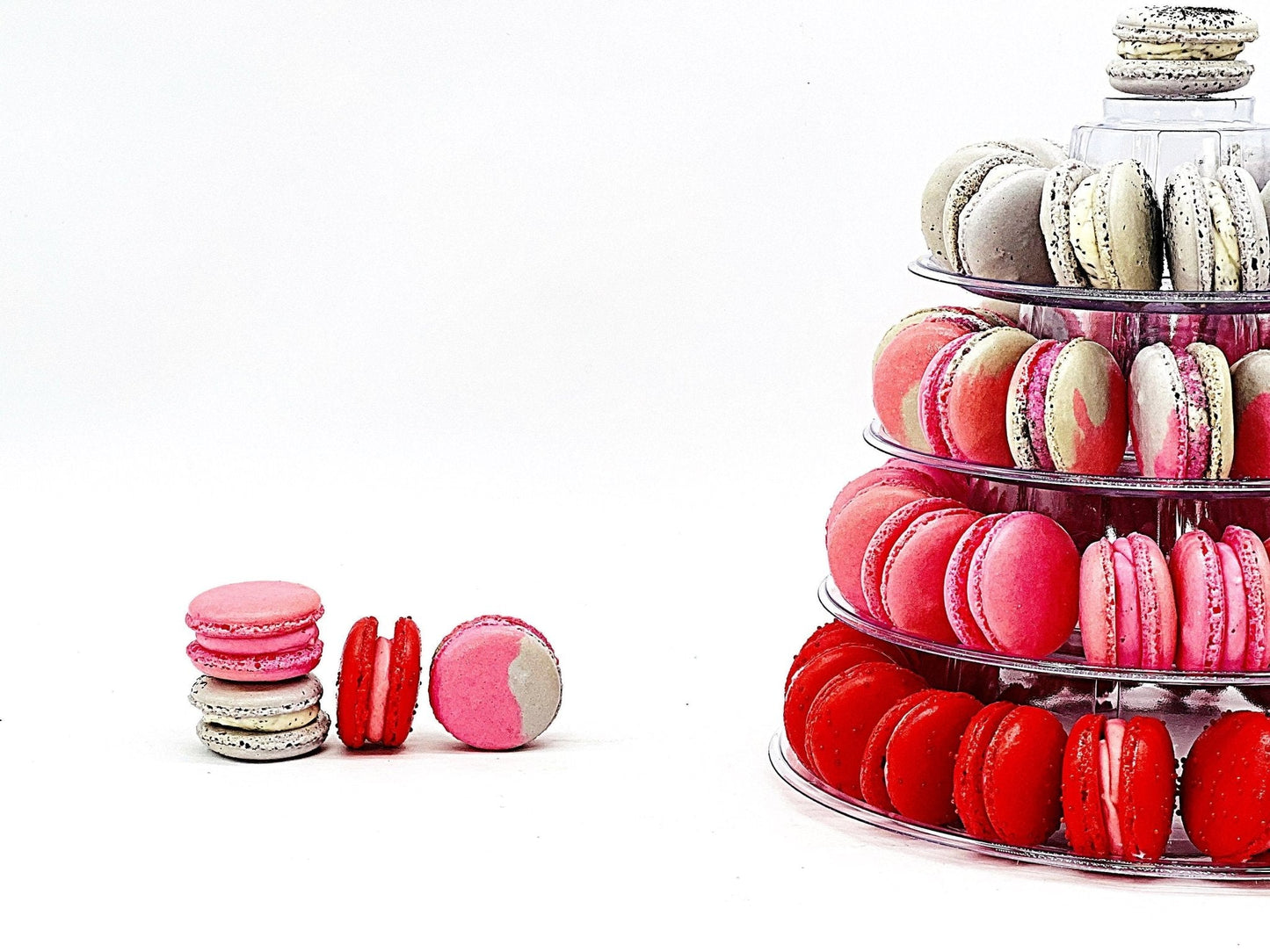 4 x 24 | Surprise Me! French Macaron (96 Assorted French Macaron) - Macaron Centrale