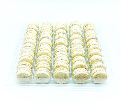 50 Pack Cinnamon French Macaron Value Pack - Macaron Centrale