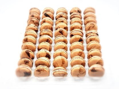 50 Pack Coffee French Macaron Value Pack - Macaron Centrale