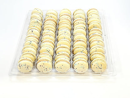50 Pack Gourmet Caramel French Macaron Value Pack - Macaron Centrale