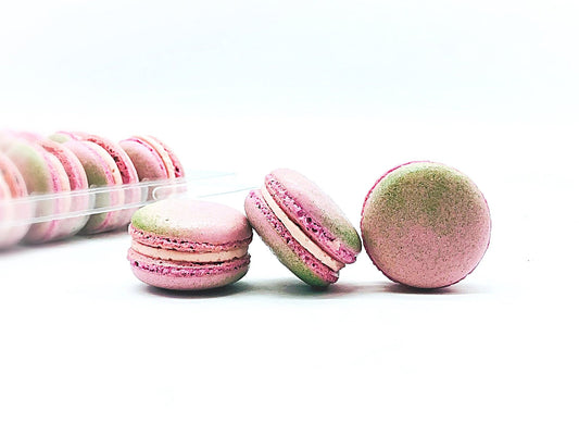 50 Pack Guava French Macaron Value Pack - Macaron Centrale
