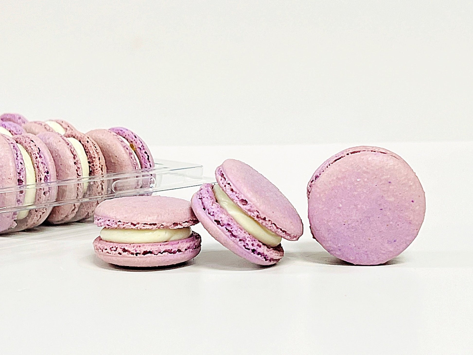 50 Pack Honey Lavender Value Pack French Macarons - Macaron Centrale