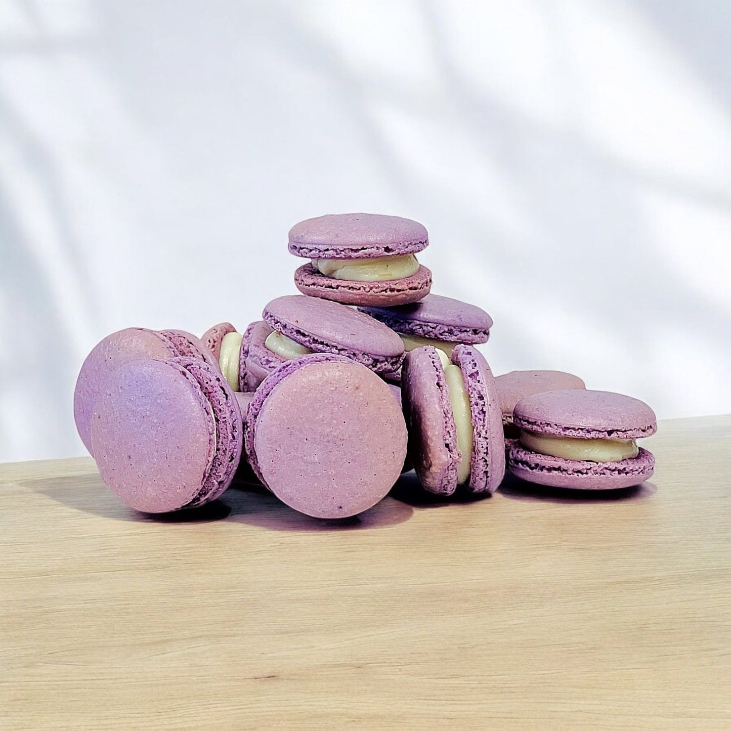 50 Pack Honey Lavender Value Pack French Macarons - Macaron Centrale