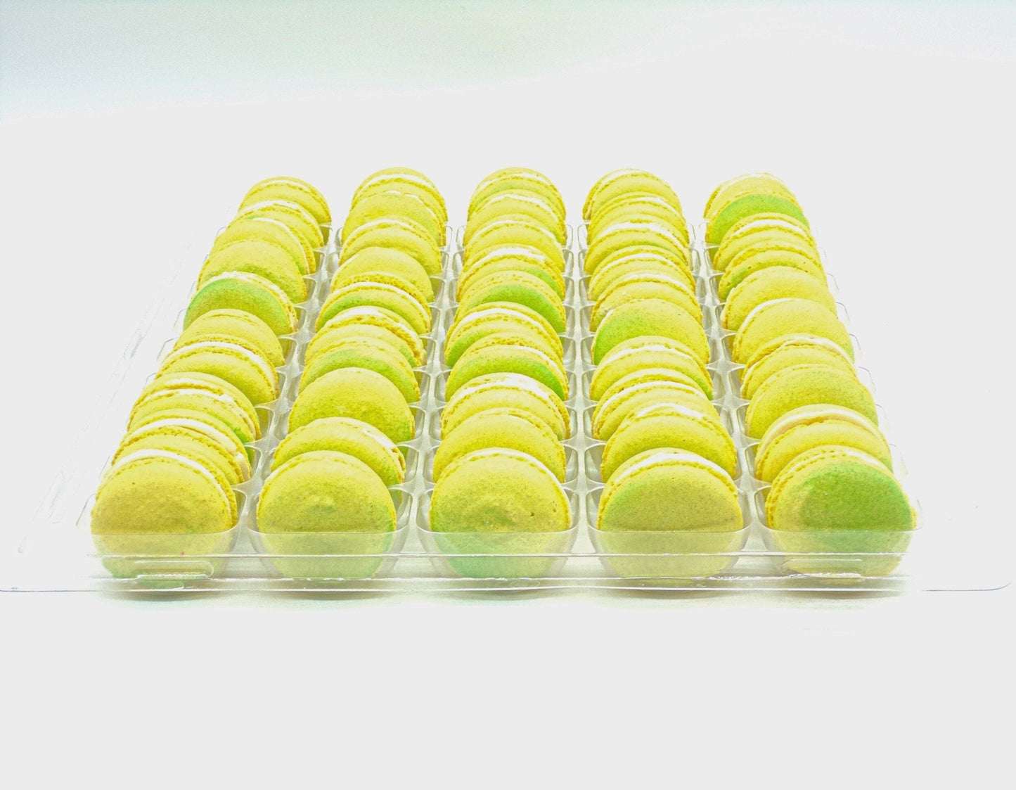 50 Pack Jackfruit French Macaron Value Pack - Macaron Centrale