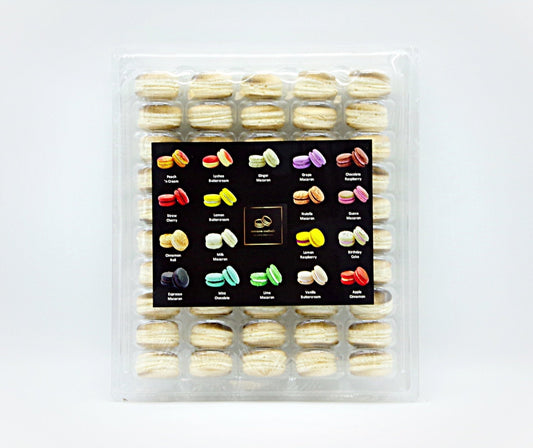50 Pack Longkong French Macaron Value Pack - Macaron Centrale
