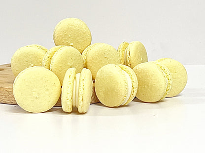 50 Pack Pineapple Caramel Macarons - Macaron Centrale