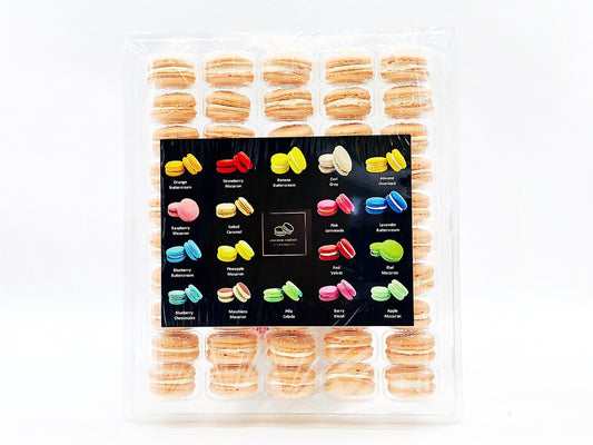 50 Pack S'More French Macaron Value Pack - Macaron Centrale