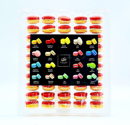 50 Pack Straw - O - Ry French Macaron Value Pack - Macaron Centrale