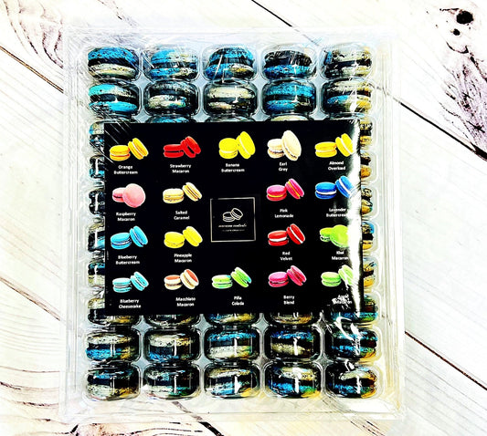50 Pack The Mercury | French Macaron Value Pack - Macaron Centrale