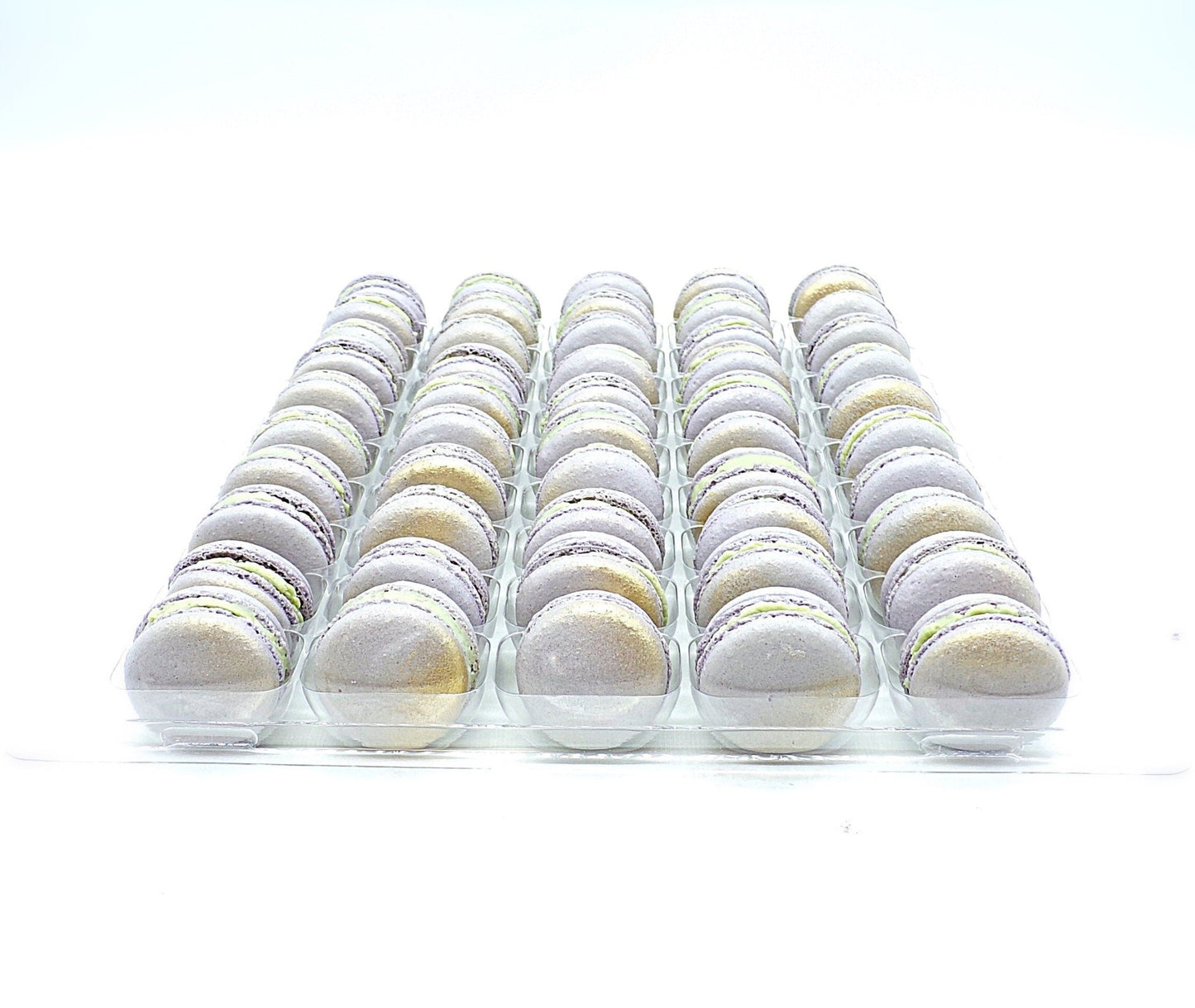 50 Pack Venus (English Toffee Buttercream) French Macaron Value Pack - Macaron Centrale