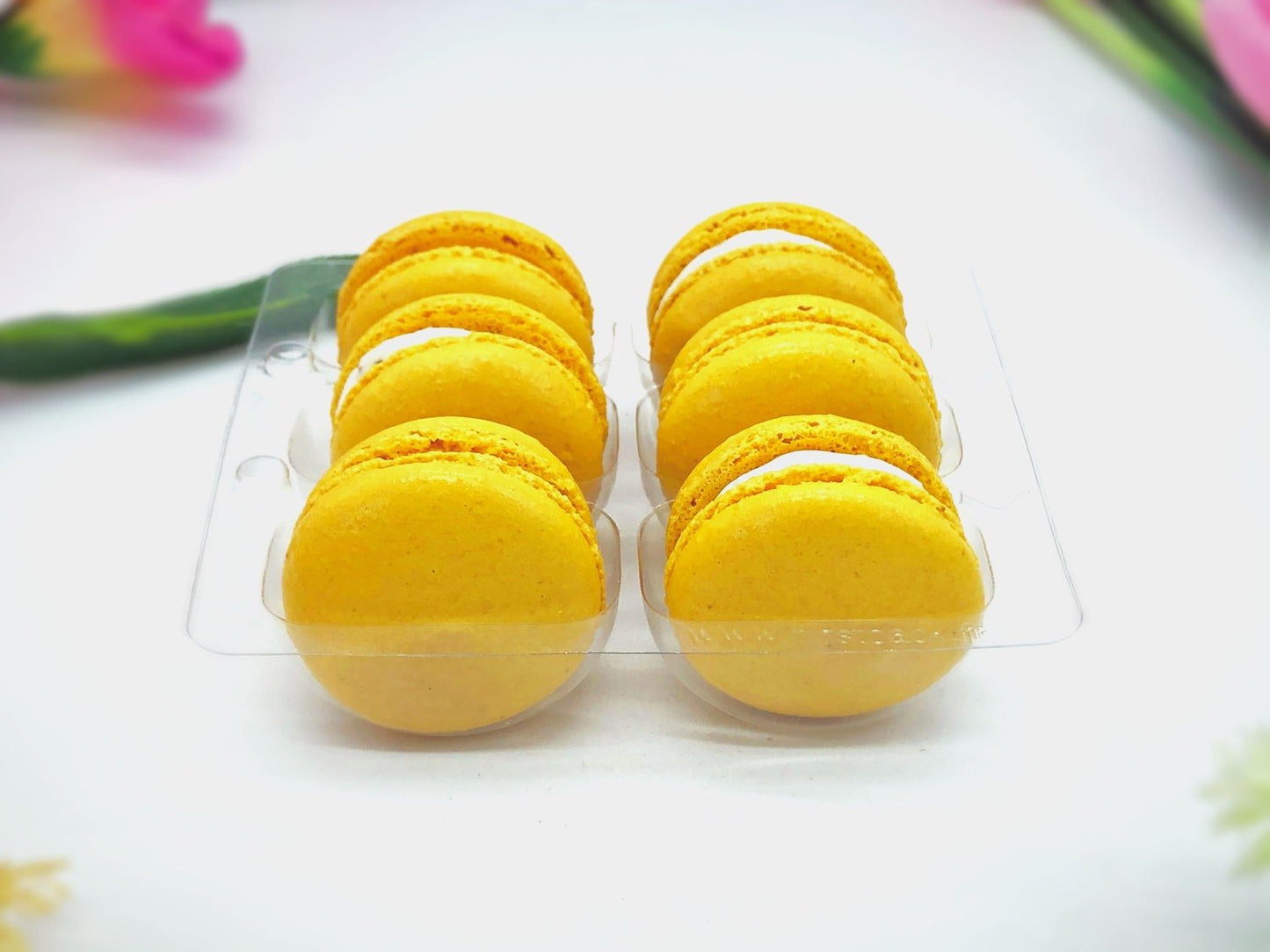 6 Pack almond overload French macarons - Macaron Centrale