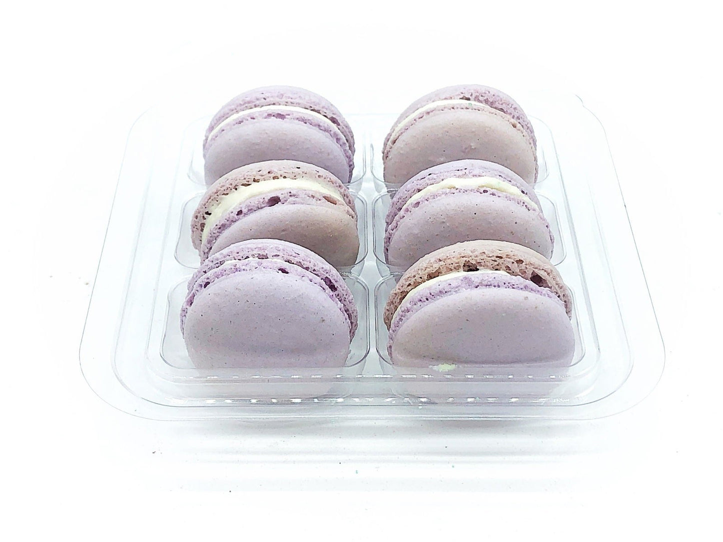 6 Pack boysenberry macarons | ideal for celebratory events. - Macaron Centrale