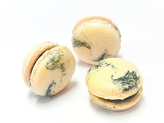 6 Pack Chocolate Agave French Macarons - Macaron Centrale