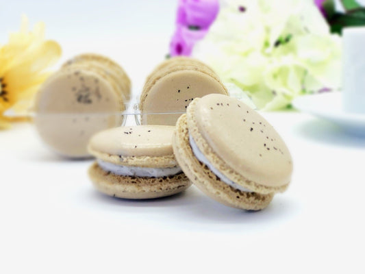 6 Pack earl grey macarons - Macaron Centrale