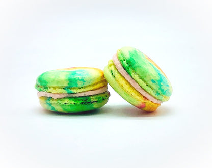 6 Pack fruity pebble French macarons - Macaron Centrale