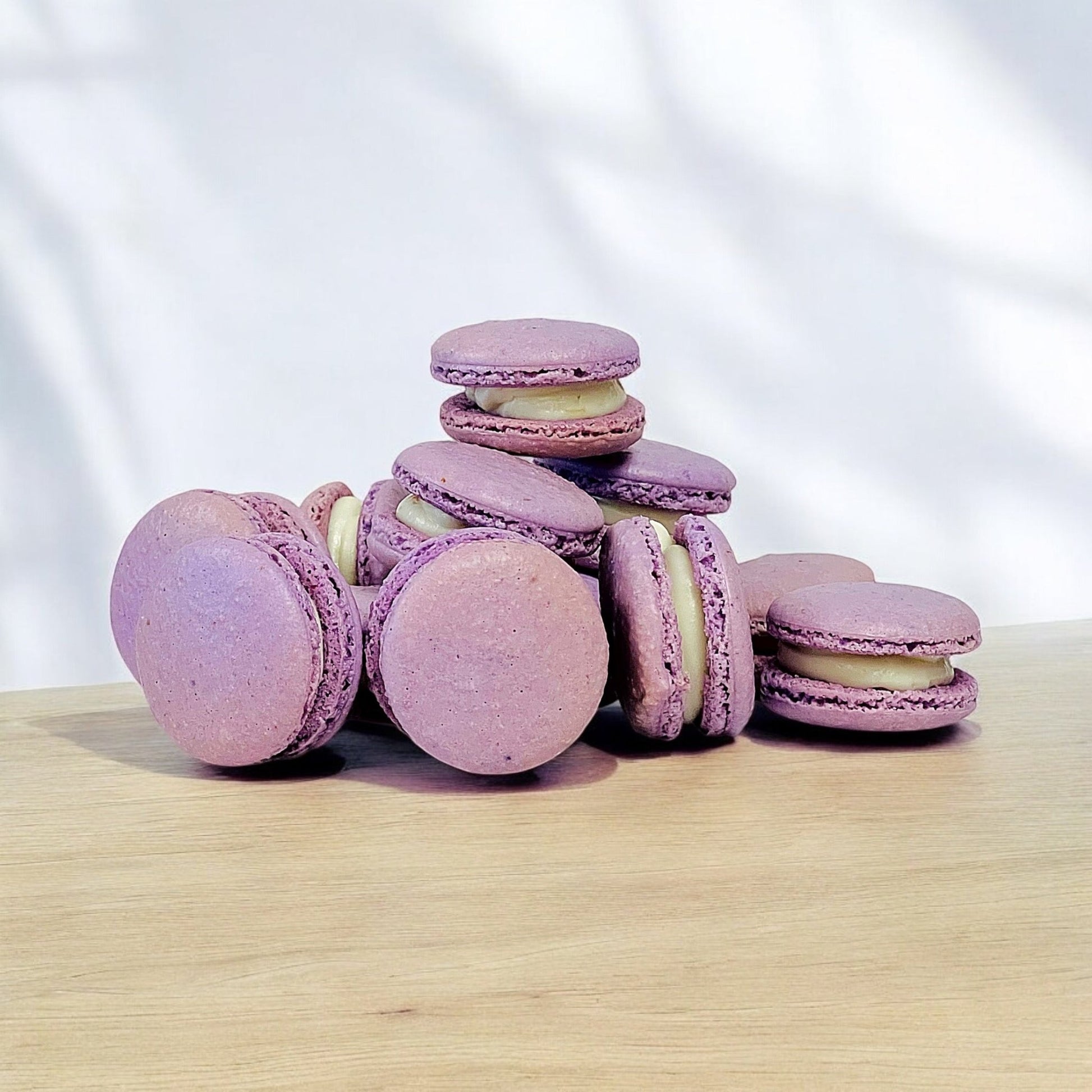 6 Pack Honey Lavender Macarons | ideal for celebratory events. - Macaron Centrale