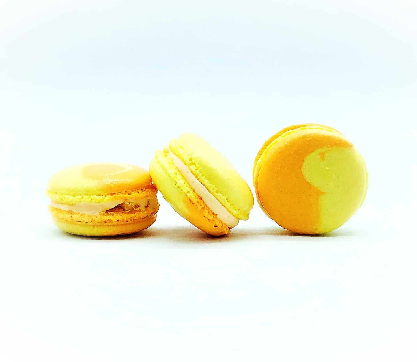 6 Pack Lemon - Orange Marmalade Macarons - Macaron Centrale