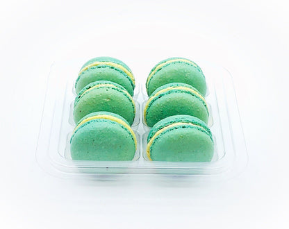 6 Pack matcha macarons | ideal for celebratory events. - Macaron Centrale