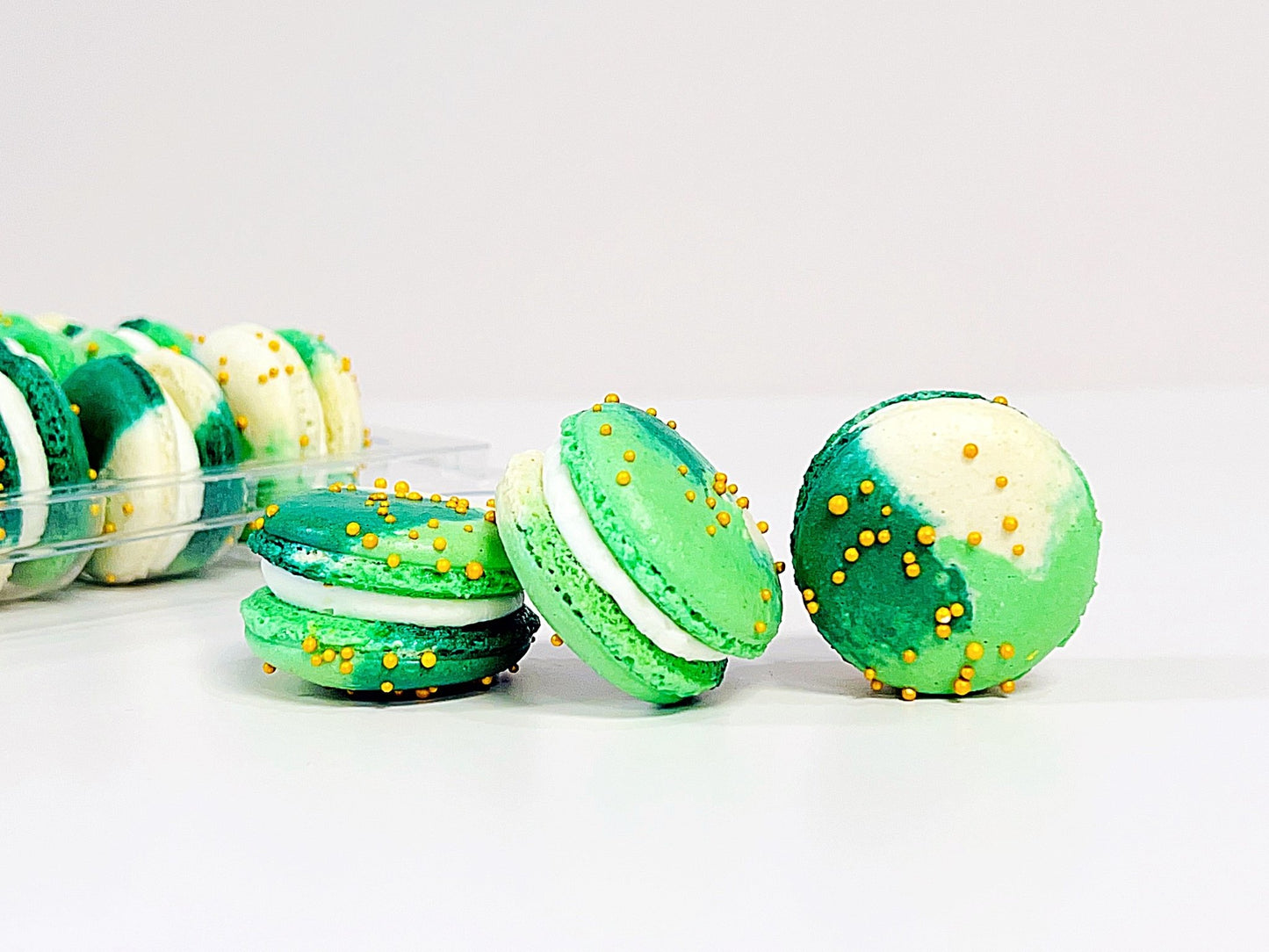 6 Pack Mojito Minty French Macaron - Macaron Centrale