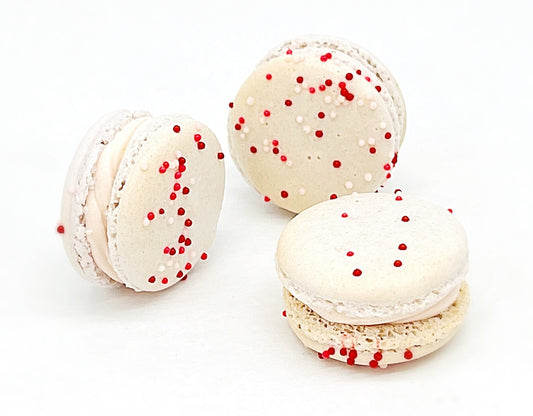6 Pack Pomegranate Ginger French Macarons - Macaron Centrale