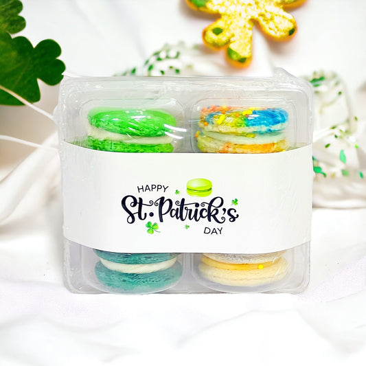 6 Pack Surprise Me! | St. Patrick's Day French Macaron Set - Macaron Centrale