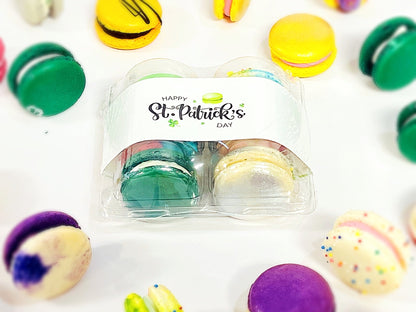 6 Pack Surprise Me! | St. Patrick's Day French Macaron Set - Macaron Centrale