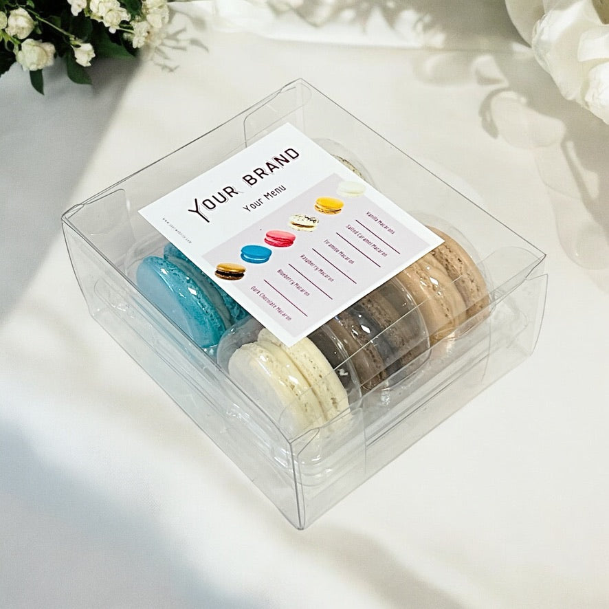 Customizable 6-Pack Classic Macaron Gift Set – Private Label Ready