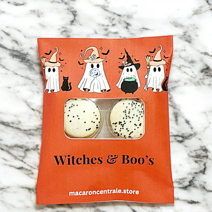 Customizable Halloween Macaron Pouch Set