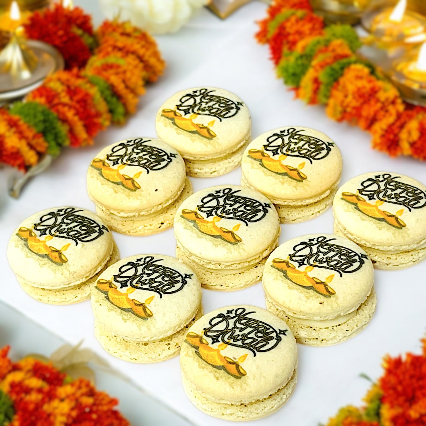 Happy Diwali Macarons