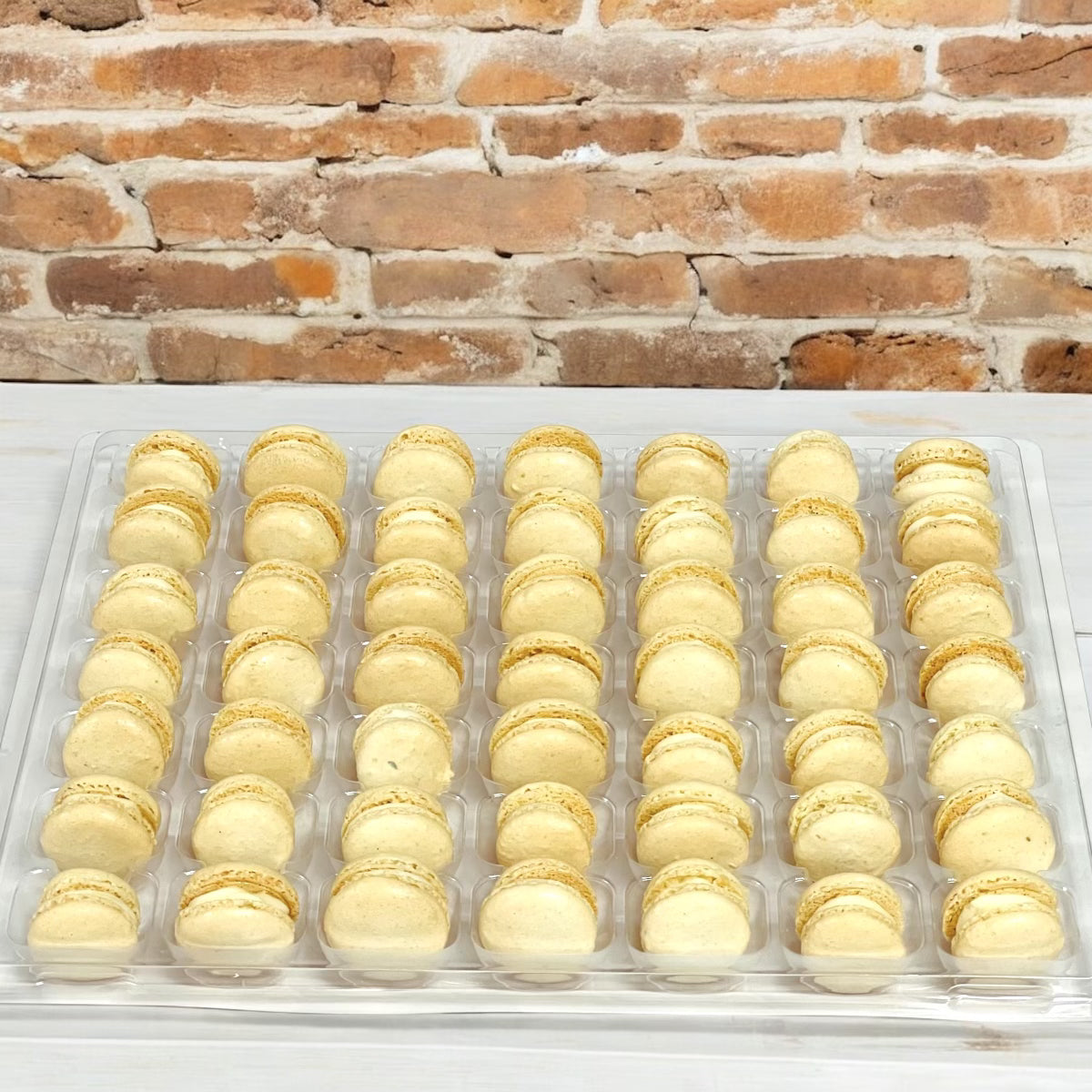 Vanilla Mini Macarons - Perfect for Decorating Cupcakes, Cakes, Ice Cream, and More!