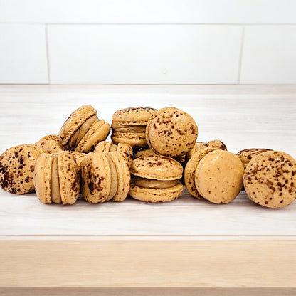 Nutella Mini Macarons - Perfect for Decorating Cupcakes, Cakes, Ice Cream, and More!