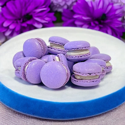 Grape Mini Macarons - Perfect for Decorating Cupcakes, Cakes, Ice Cream, and More!