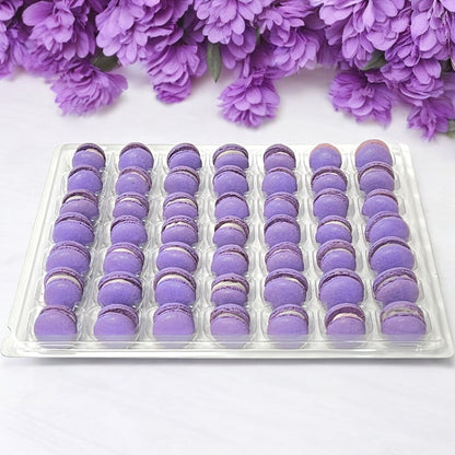 Grape Mini Macarons - Perfect for Decorating Cupcakes, Cakes, Ice Cream, and More!