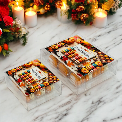 Surprise Me Thanksgiving Macaron Set – Classic & Vegan Options