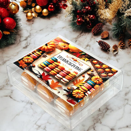 Surprise Me Thanksgiving Macaron Set – Classic & Vegan Options