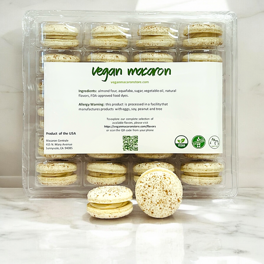 Wholesale All Natural Snickerdoodle Vegan Macarons | A great addition for your bakery establishment or your next party