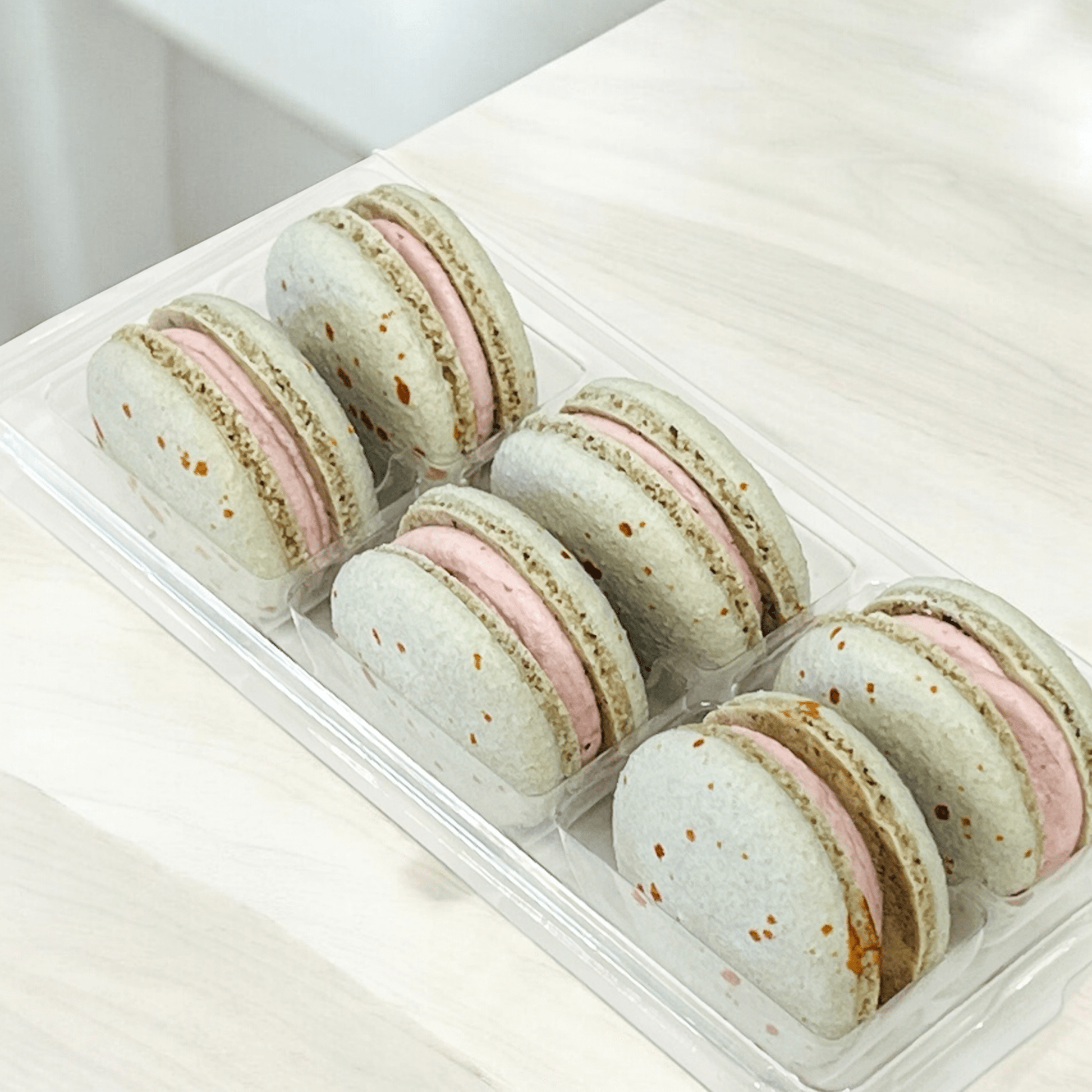 All Natural Blackberry Vegan French Macarons | Available in 24 & 48 Pack - Macaron Centrale24 Pack