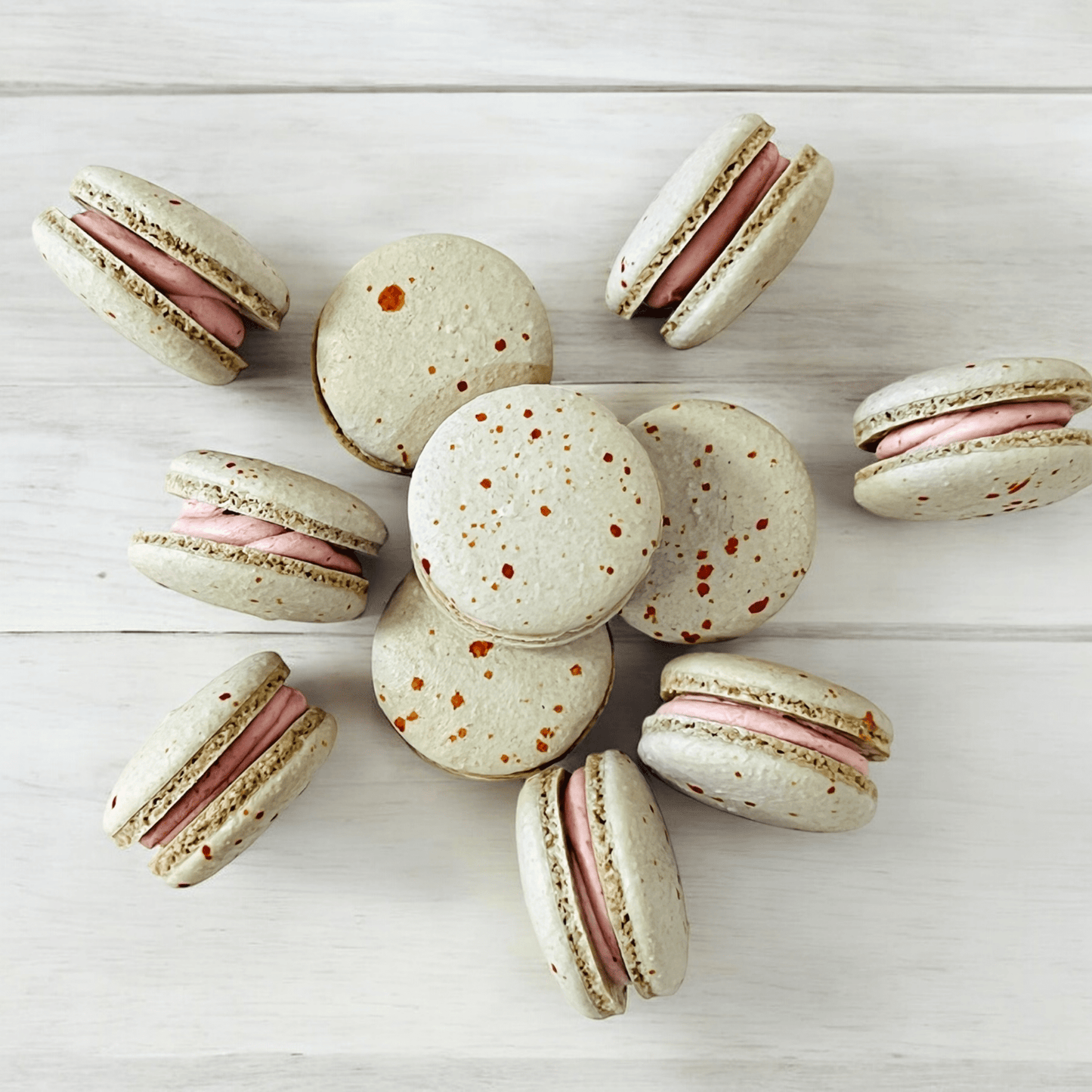 All Natural Blackberry Vegan French Macarons | Available in 24 & 48 Pack - Macaron Centrale24 Pack