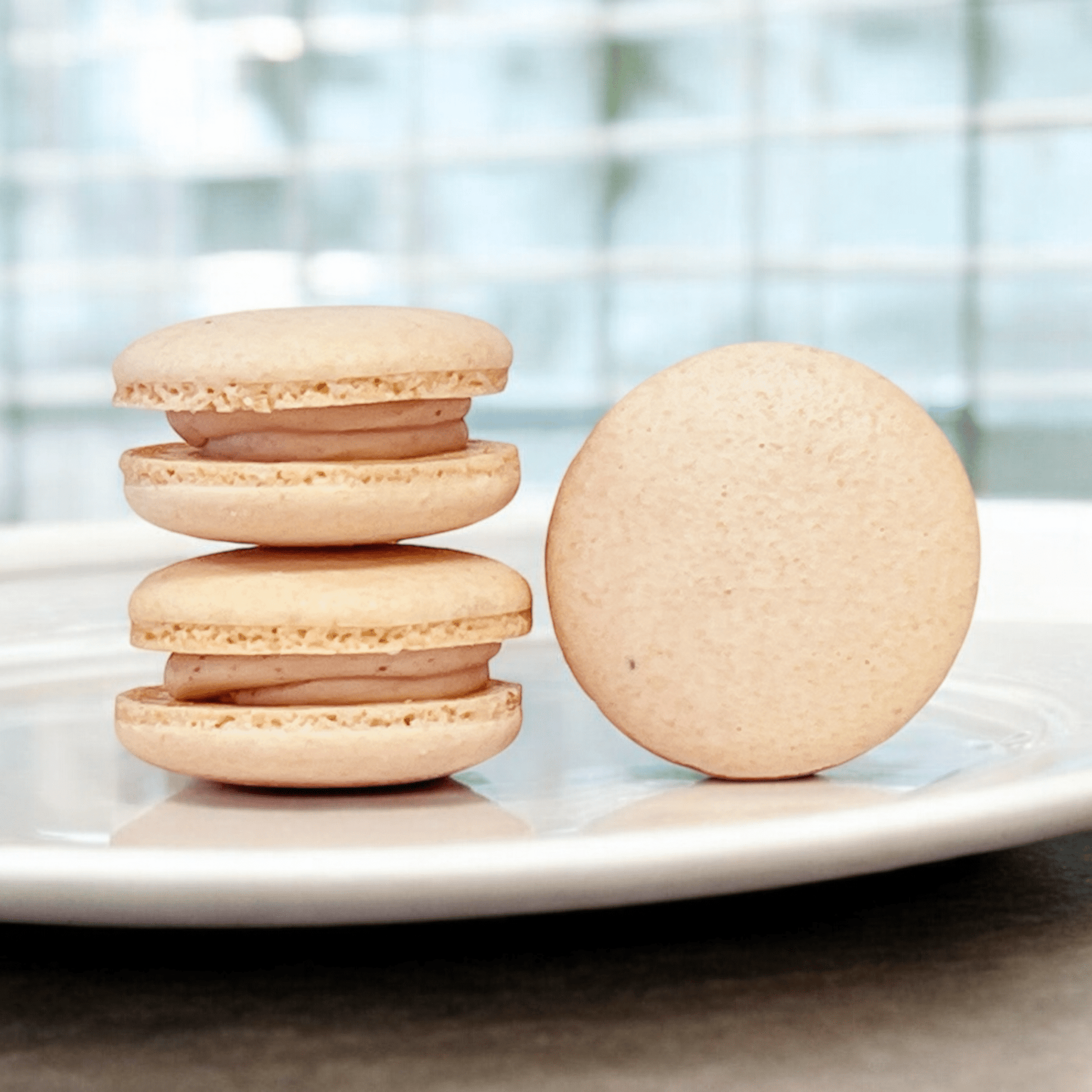 All Natural Strawberry Vegan French Macarons | Available in 24 & 48 Pack - Macaron Centrale24 Pack