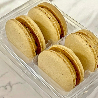 All Natural Thai Coffee (Oliang) Vegan French Macarons | Available in 24 & 48 Pack - Macaron Centrale24 Pack