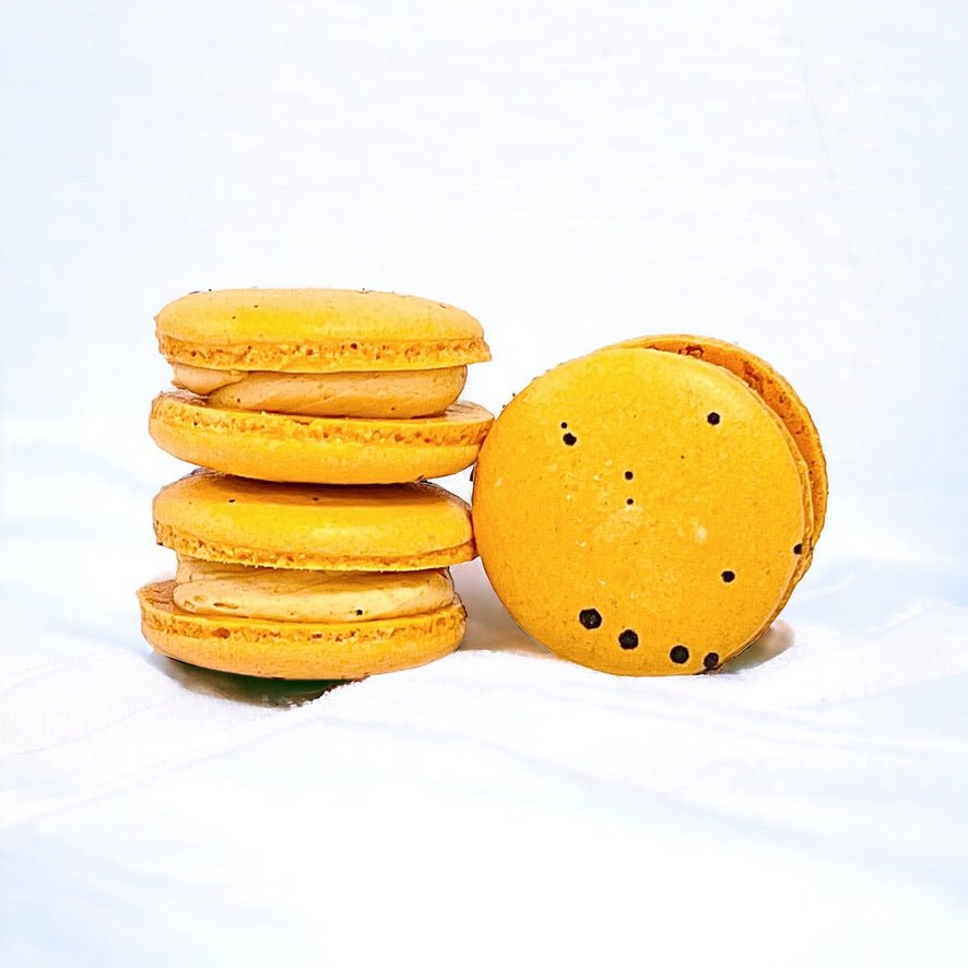 All Natural Thai Tea Vegan French Macarons | Available in 24 & 48 Pack - Macaron Centrale24 Pack