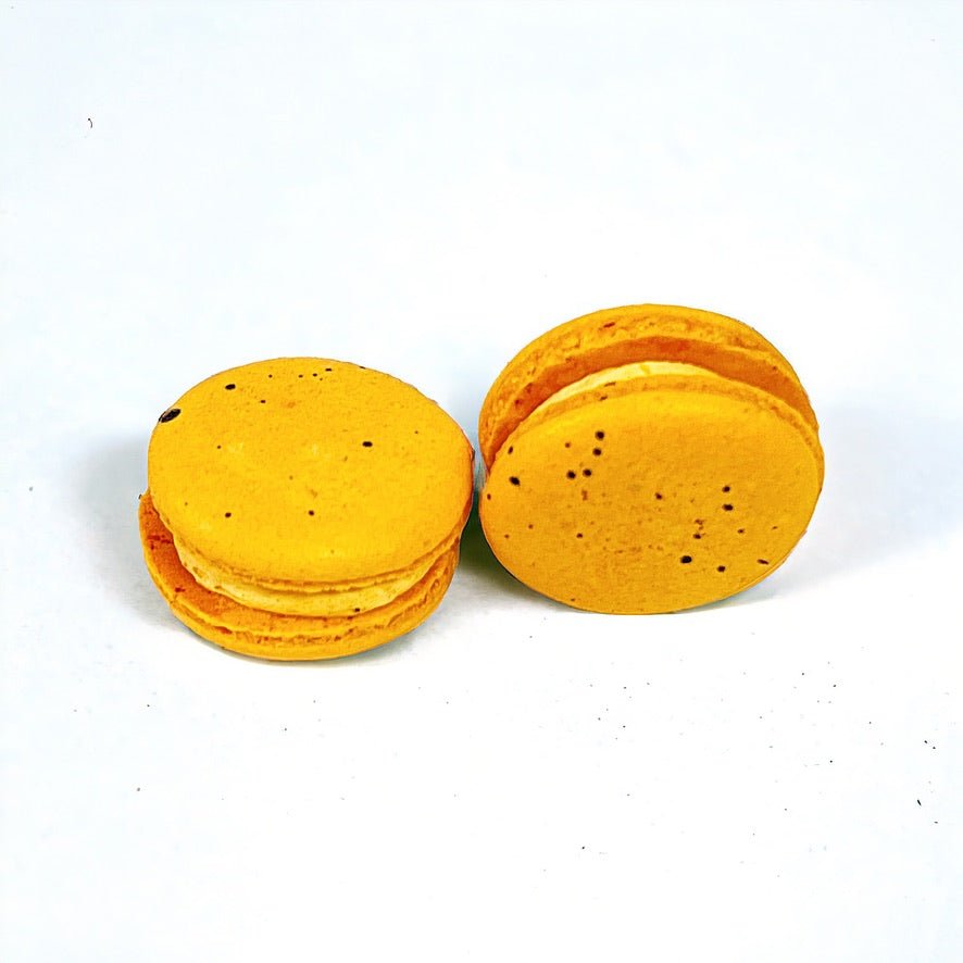 All Natural Thai Tea Vegan French Macarons | Available in 24 & 48 Pack - Macaron Centrale24 Pack