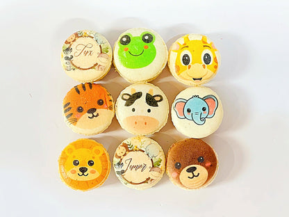 Animal Faces Macaron: Personalized Flavor for Your Special Occasion - Macaron Centrale6 Pack