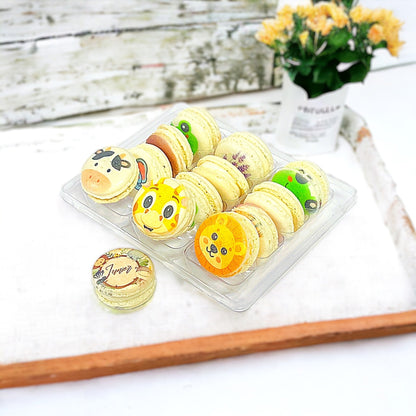 Animal Faces Macaron: Personalized Flavor for Your Special Occasion - Macaron Centrale6 Pack